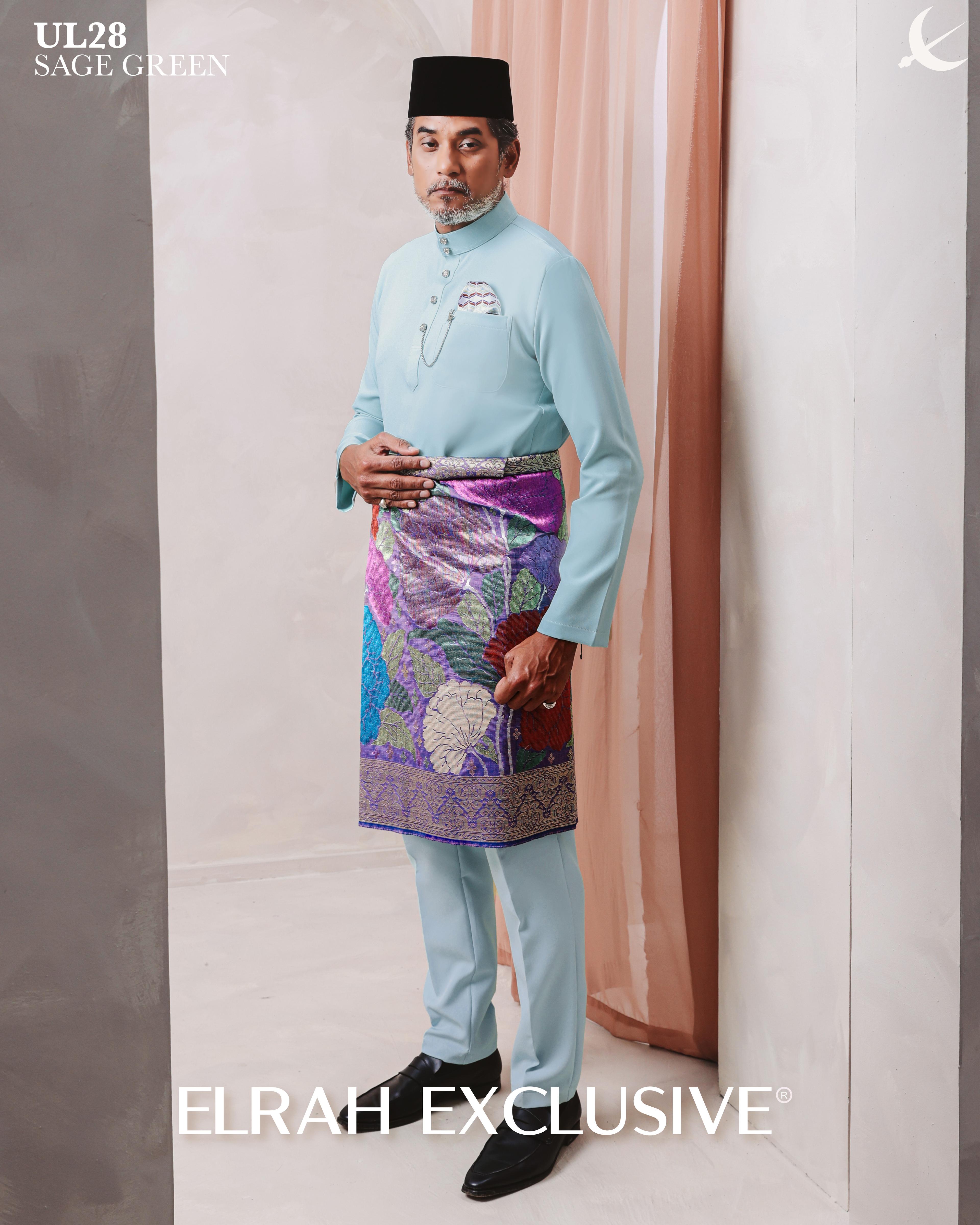 BAJU MELAYU ULTIMATE 28 Sage Green